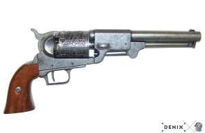 Replika-ase Colt Dragoon nallilukkorevolveri.