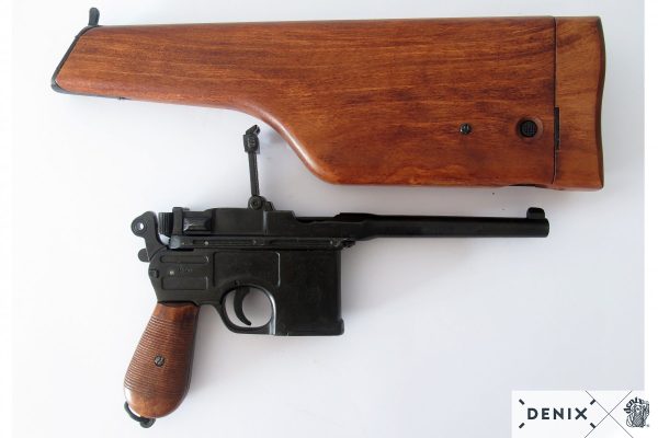 Koteloperälliset Mauser C96 replika-aseet nettikaupasta.