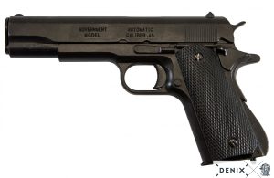 Replika-ase Colt 1911-pistooli Denix edulliseen nettikauppa-hintaan.