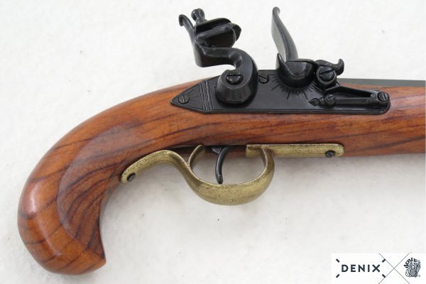 Suustaladattava Kentucky Flintlock replika-ase nettikaupasta.